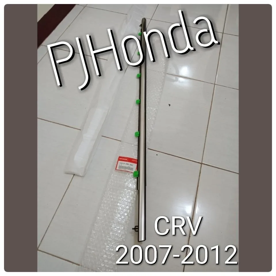 CRV 2007-2012 Pelipit Kaca List Chrome Genuine!!