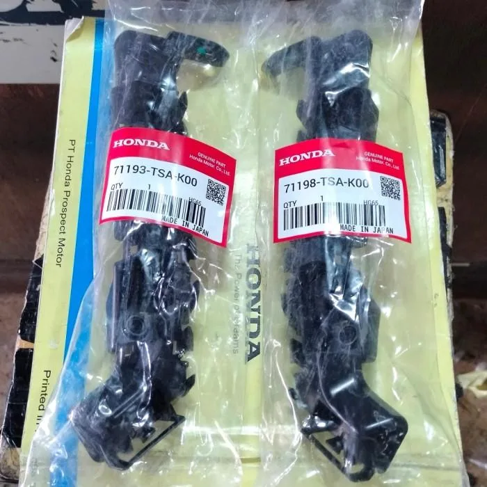 Breket / Bracket Bumper Depan Honda BRV 2016-2020 Genuine!