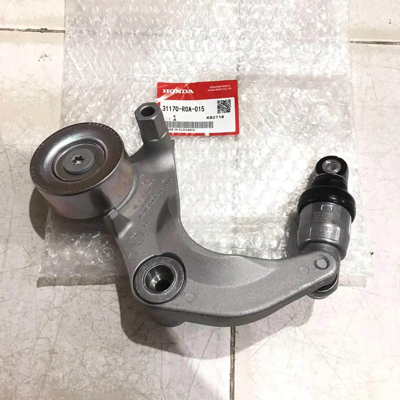 Tensioner VBELT FAN BELT Civic FB DAN CRV GEN 4 2013 2014 2015 2016 2017 2018 ORIGINAL