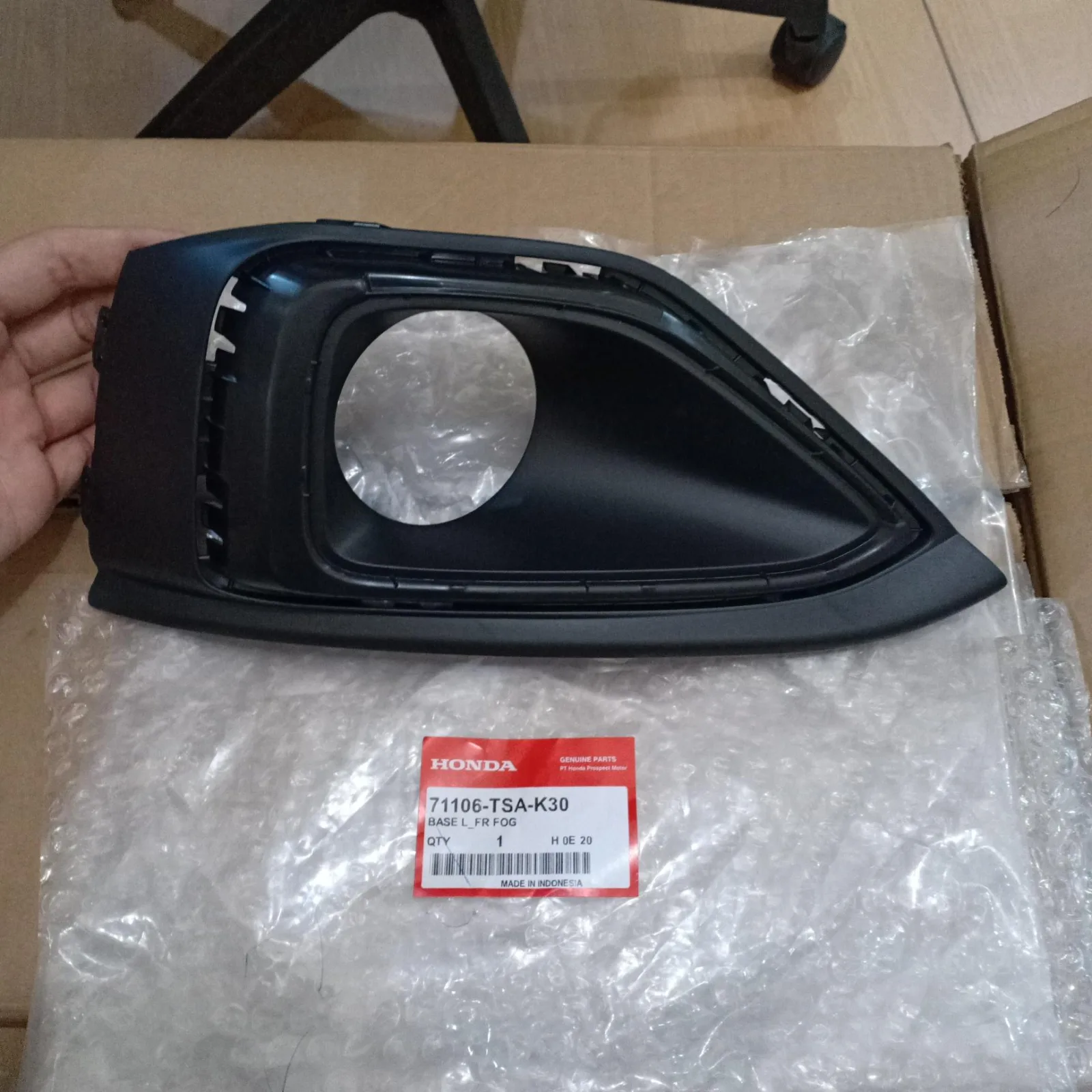 Cover Foglamp Honda BRV Facelift 2020 Original