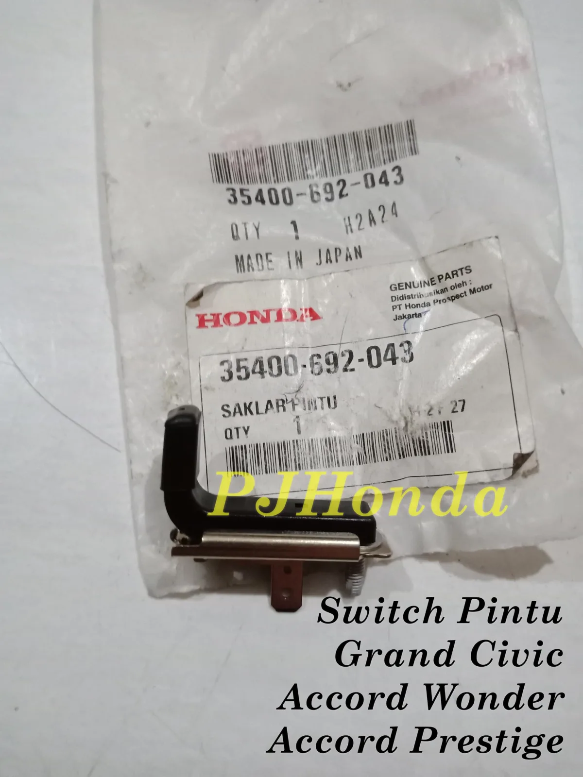 Switch Pintu Honda Accord Prestige Original