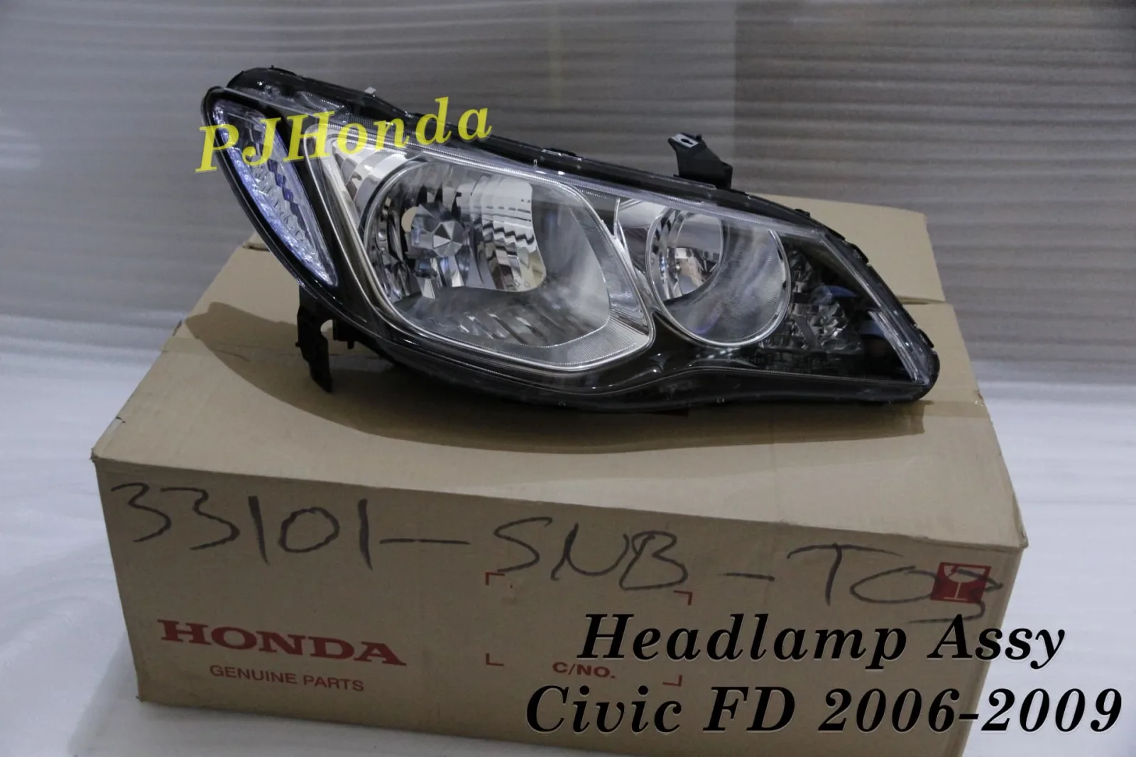 Headlamp Lampu Depan Civic 1.8cc FD1 2006-2009 Genuine!!!