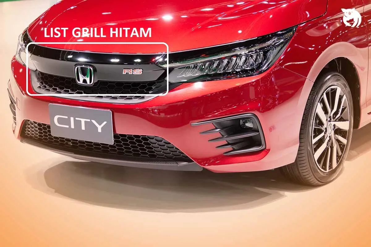 List Grill HITAM CITY HB RS HATCHBACK 2022 ORIGINAL