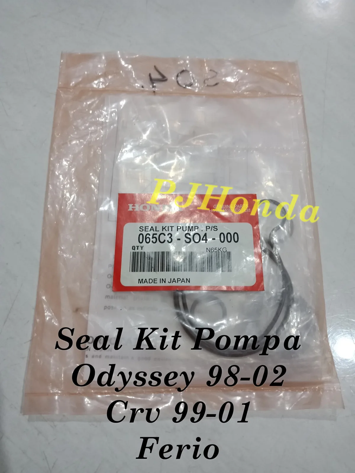 Seal Kit Pompa Honda Odyssey 1998-2002 Genuine!!!