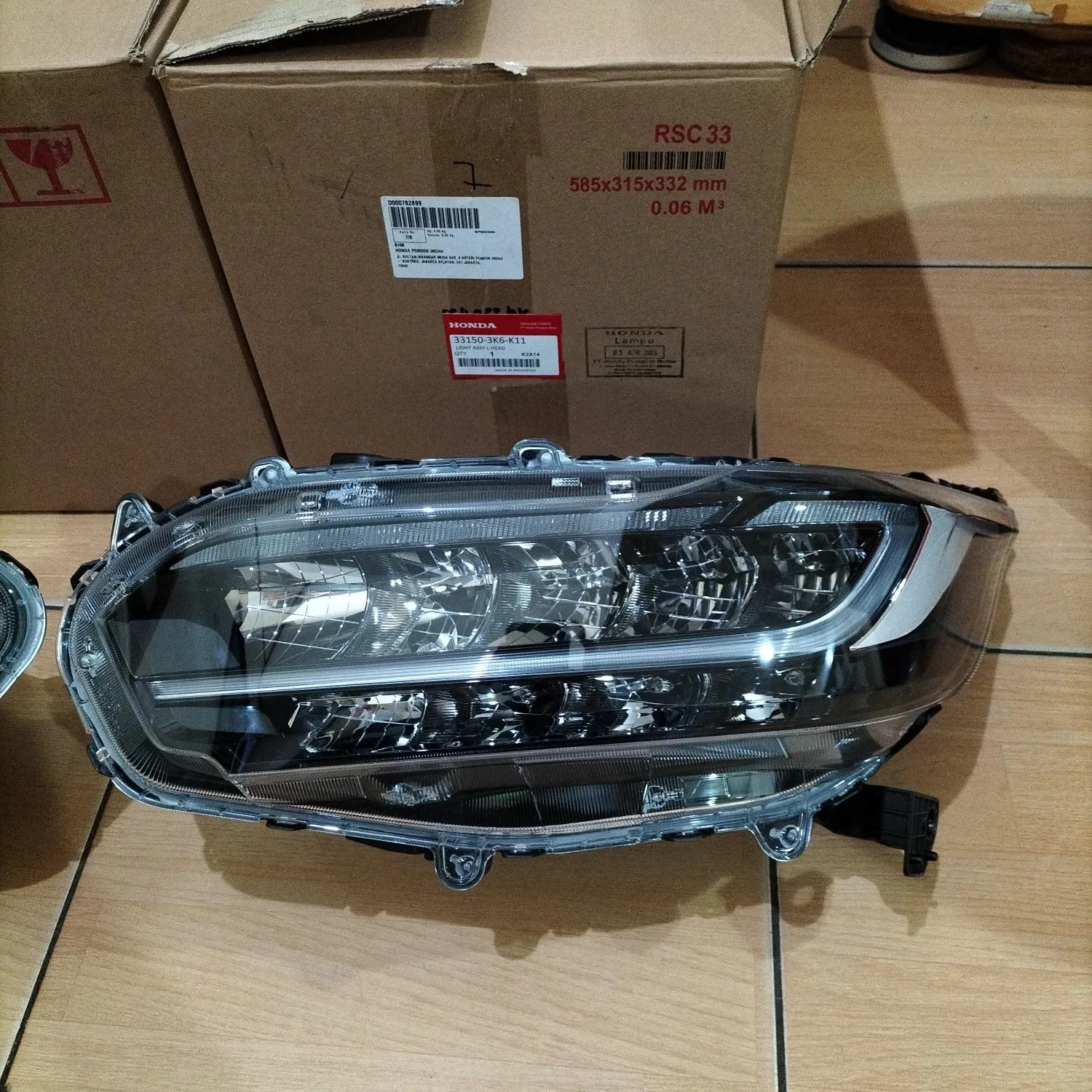 Headlamp LED Lampu Depan WRV RS 2023 ORIGINAL