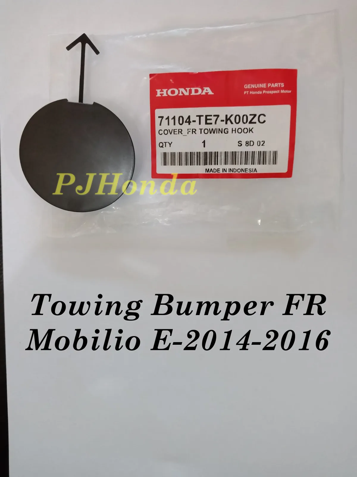Cover Towing Bumper FR Honda Mobilio 2014-2016 Original