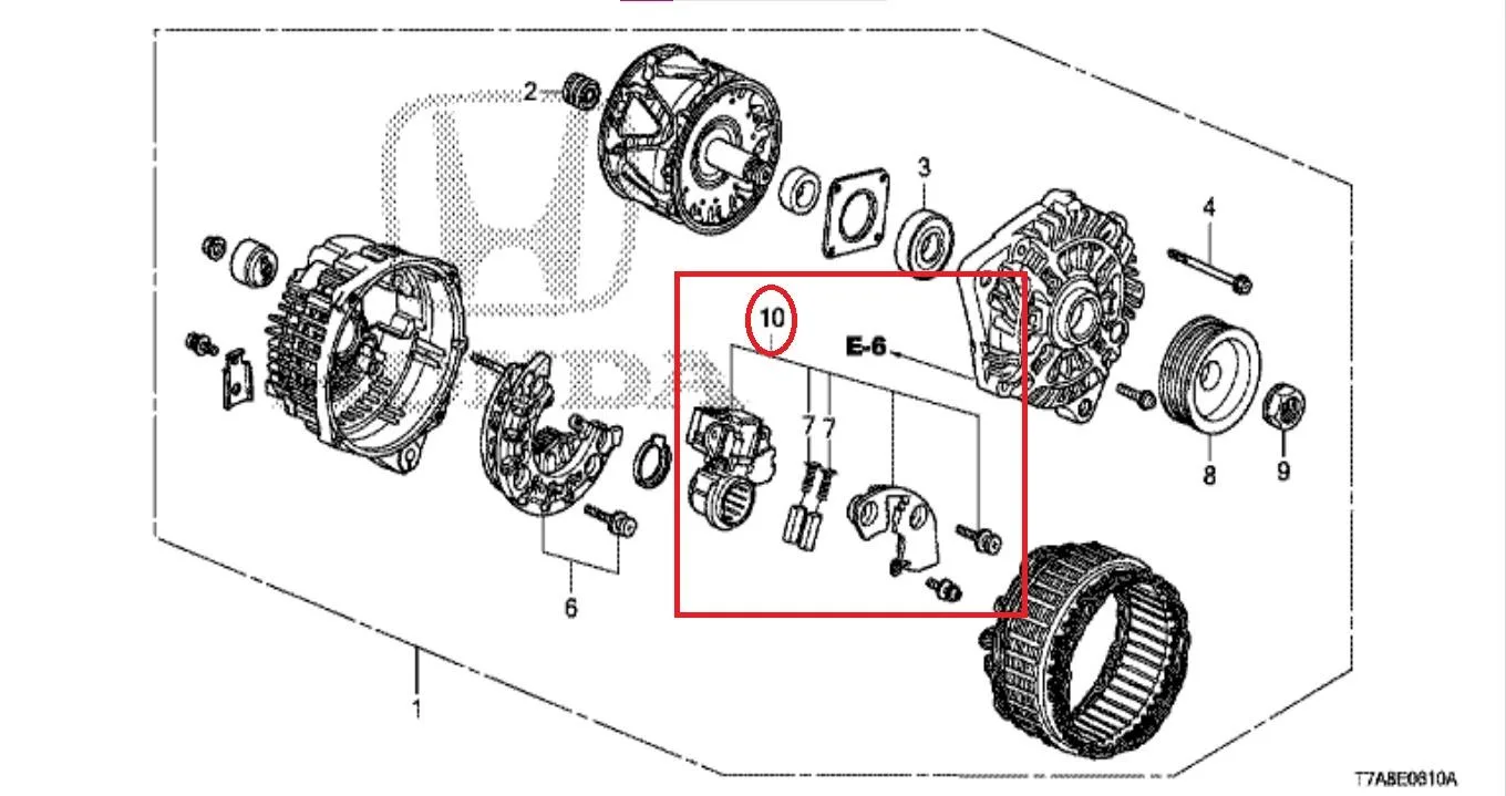 Regulator Assy MOBILIO JAZZ HRV BRV BRIO Original