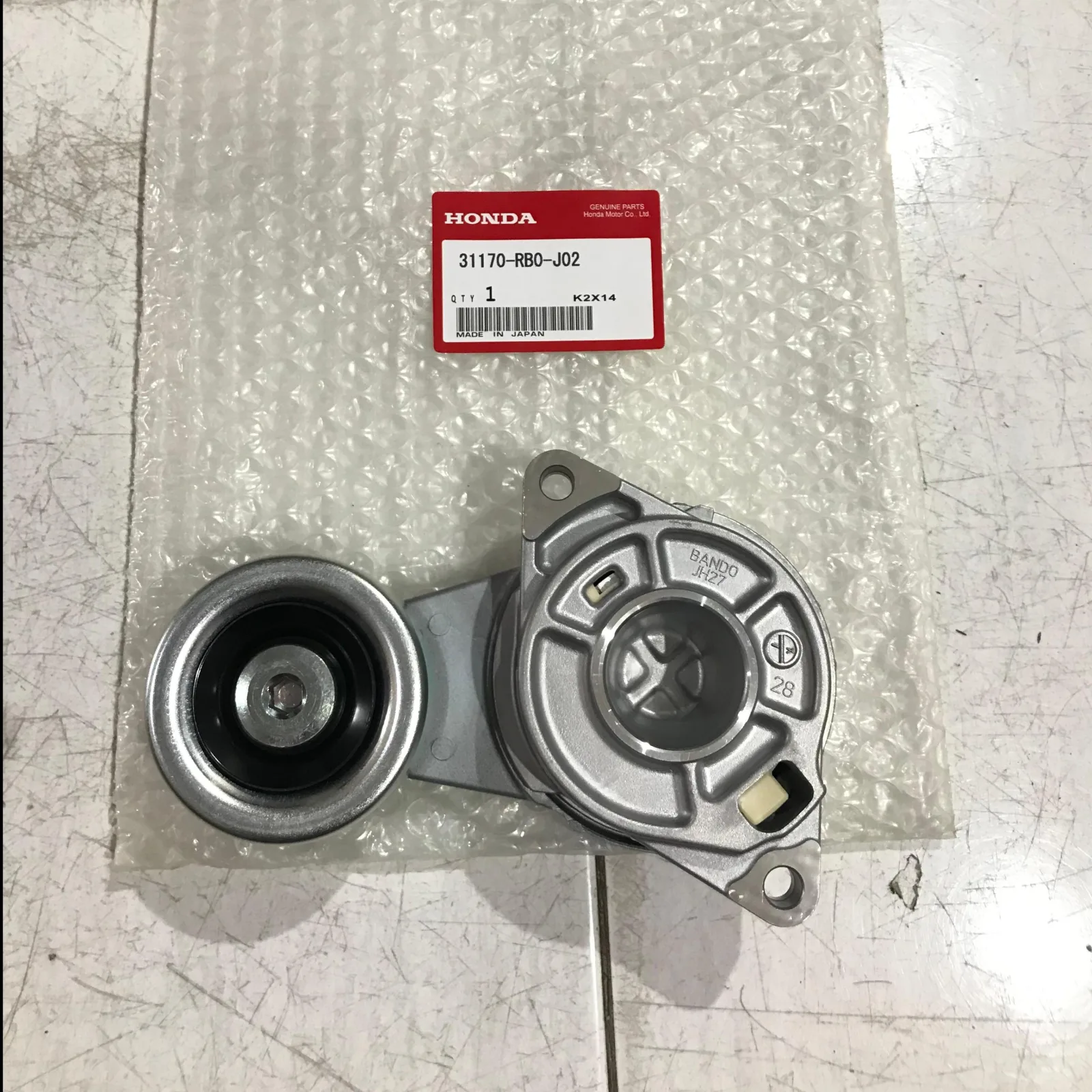 Pully Tensioner Auto Honda Jazz GE8 Freed CIty RS 2008 2009 2010 2011 2012 2013 Original
