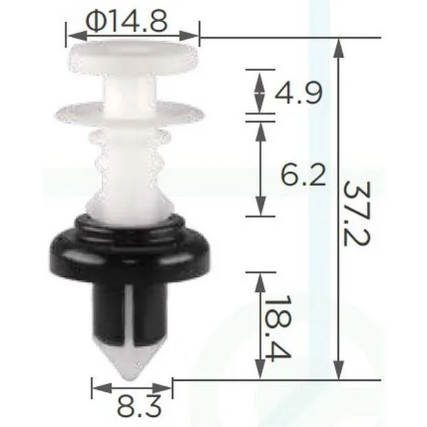 Kancing Klip Door Trim Klip Pilar Klip Lining CRV TUBRO DLL 91561-SJD-003