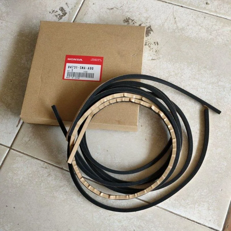 Karet Kaca Depan Komplit Civic 2006-2011 Original!