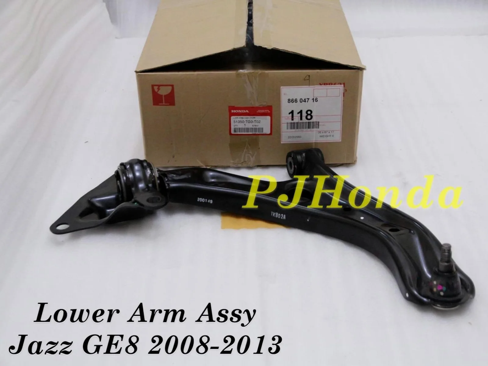 Lower Arm Assy Honda Jazz GE8 2008 2009 2010 2011 2012 2013 Original