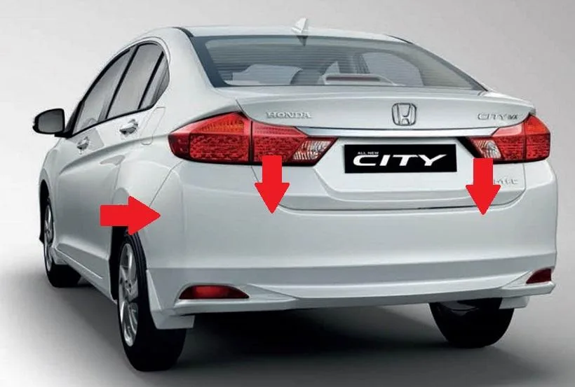 Bumper Belakang Honda CITY GM6 2014-2020 Original
