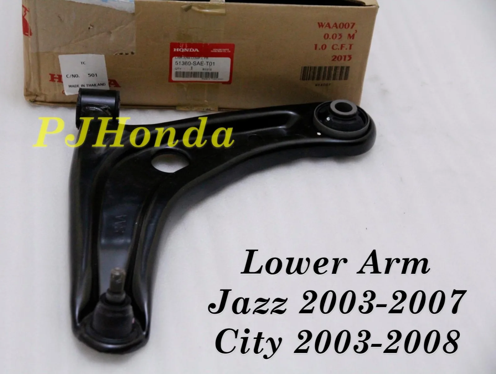 Lower Arm Assy Honda CITY Jazz GD3  IDSI VTEC 2003 2004 2005 2006 2007 Original