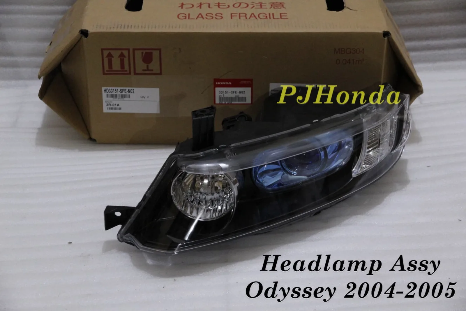 HeadLamp Assy Honda Odyssey 2004-2005 Genuine!!!