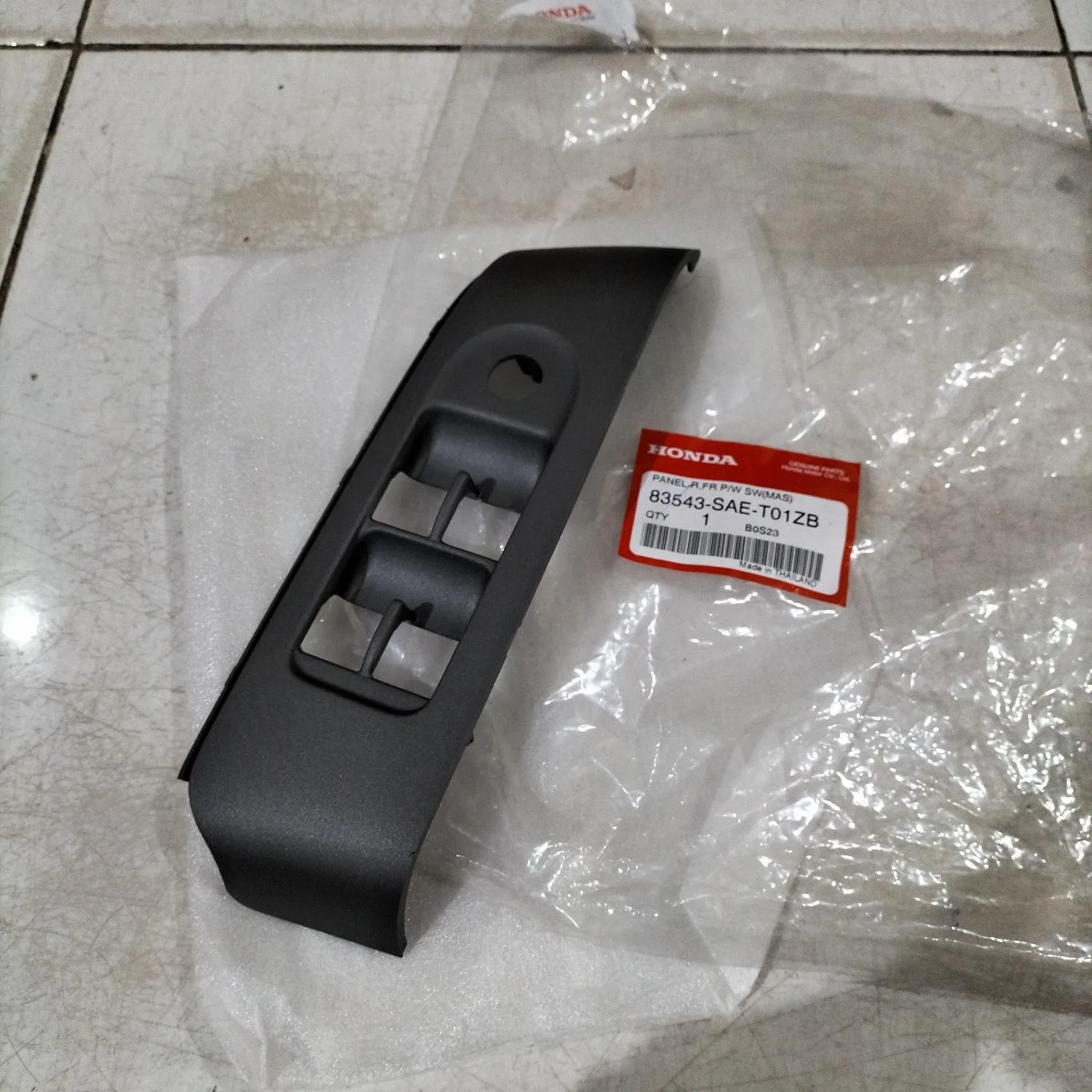 Panel Switch Poer Window Arm Rest Jazz GD3 OLD Original