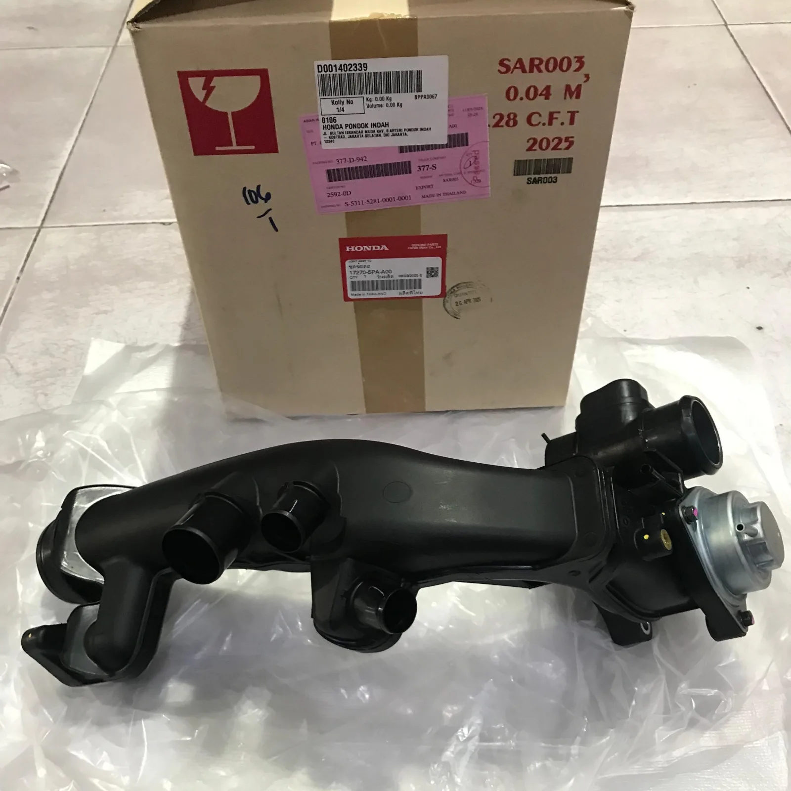Turbo Charger CRV TURBO 1500cc 2018 2019 2020 2021 2022 Original