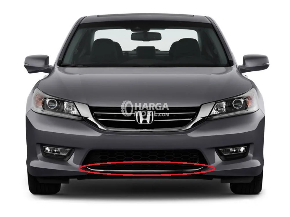 List Chrome Bumper Depan Bawah Honda Accord 2017-2020 Genuine!!!