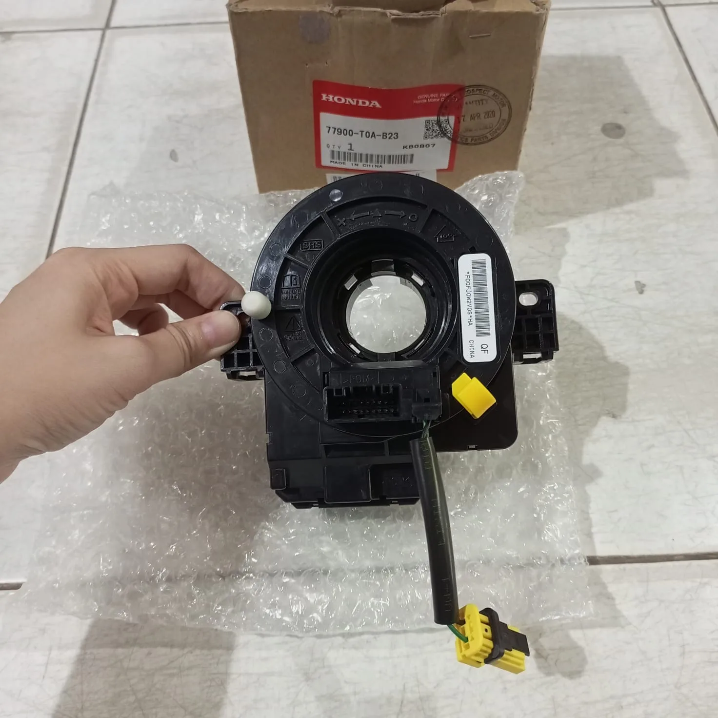 Kabel Spiral Klakson Reel Kabel CRV 2013-2017 Original