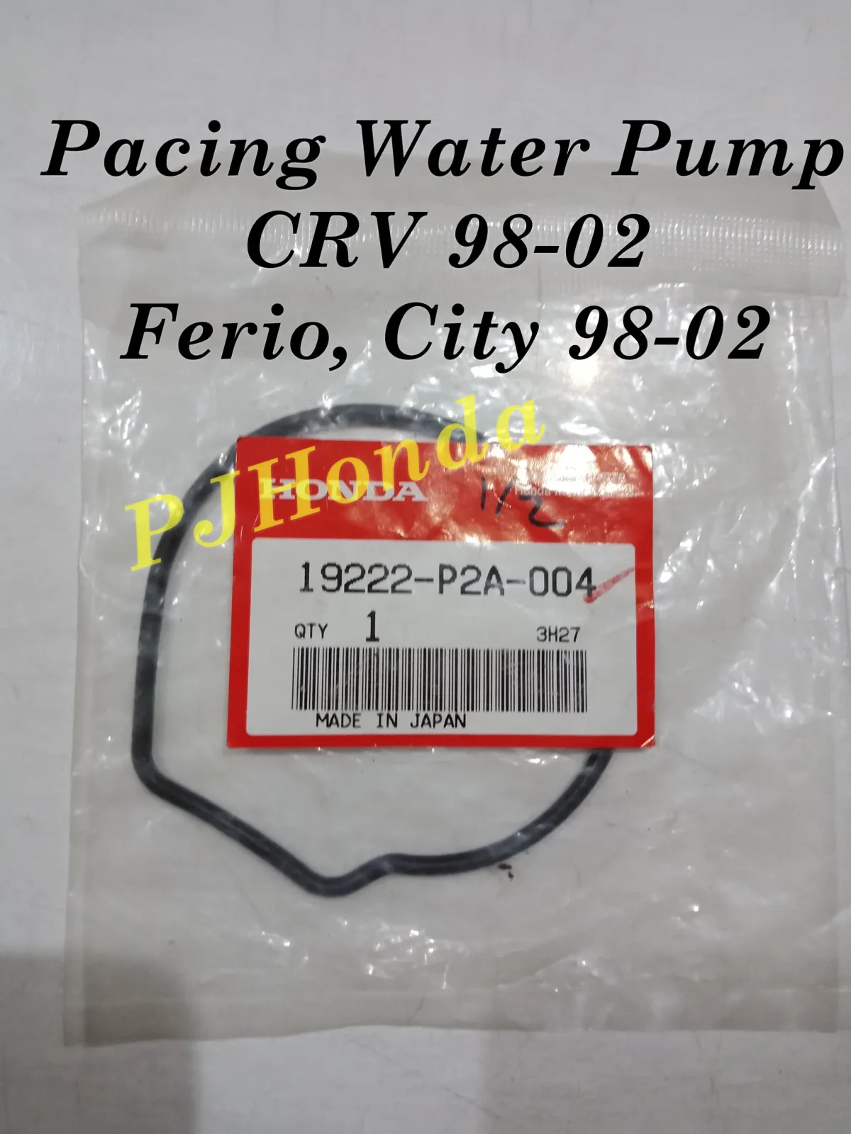 Pacing Water Pump Honda City 1998-2002 Genuine!!!