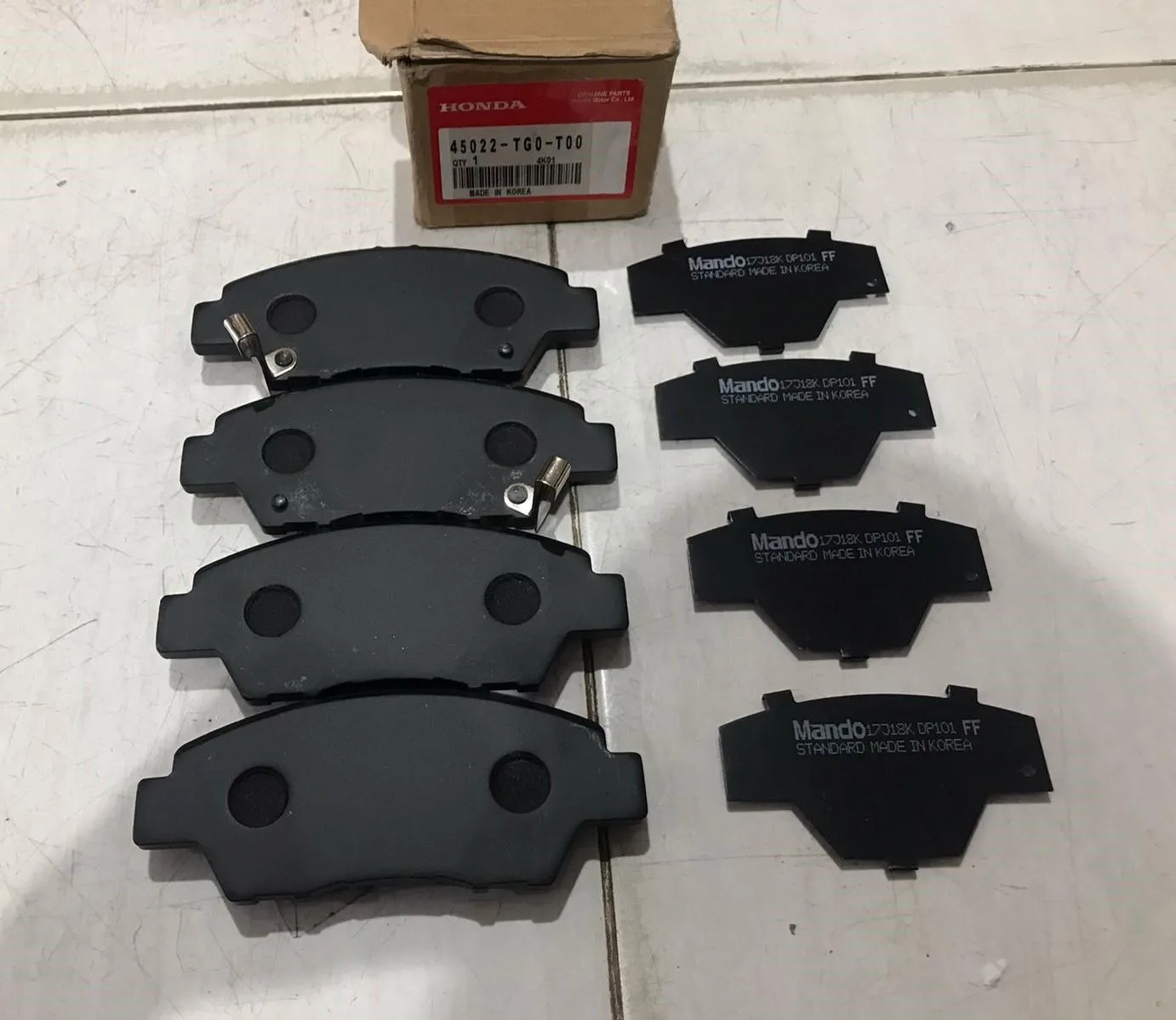 Kampas Rem Depan Jazz 2009-2013 Original