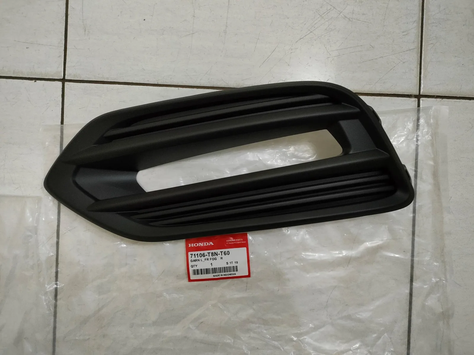 Cover Foglamp HRV Prestige 2019-2020Up Original