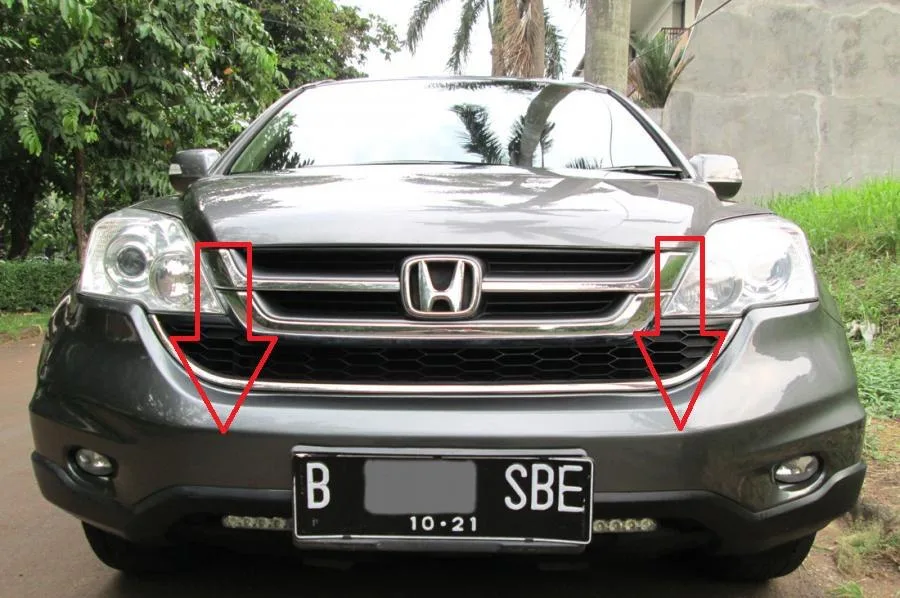 Bumper Depan Atas CRV 2010-2012 Original
