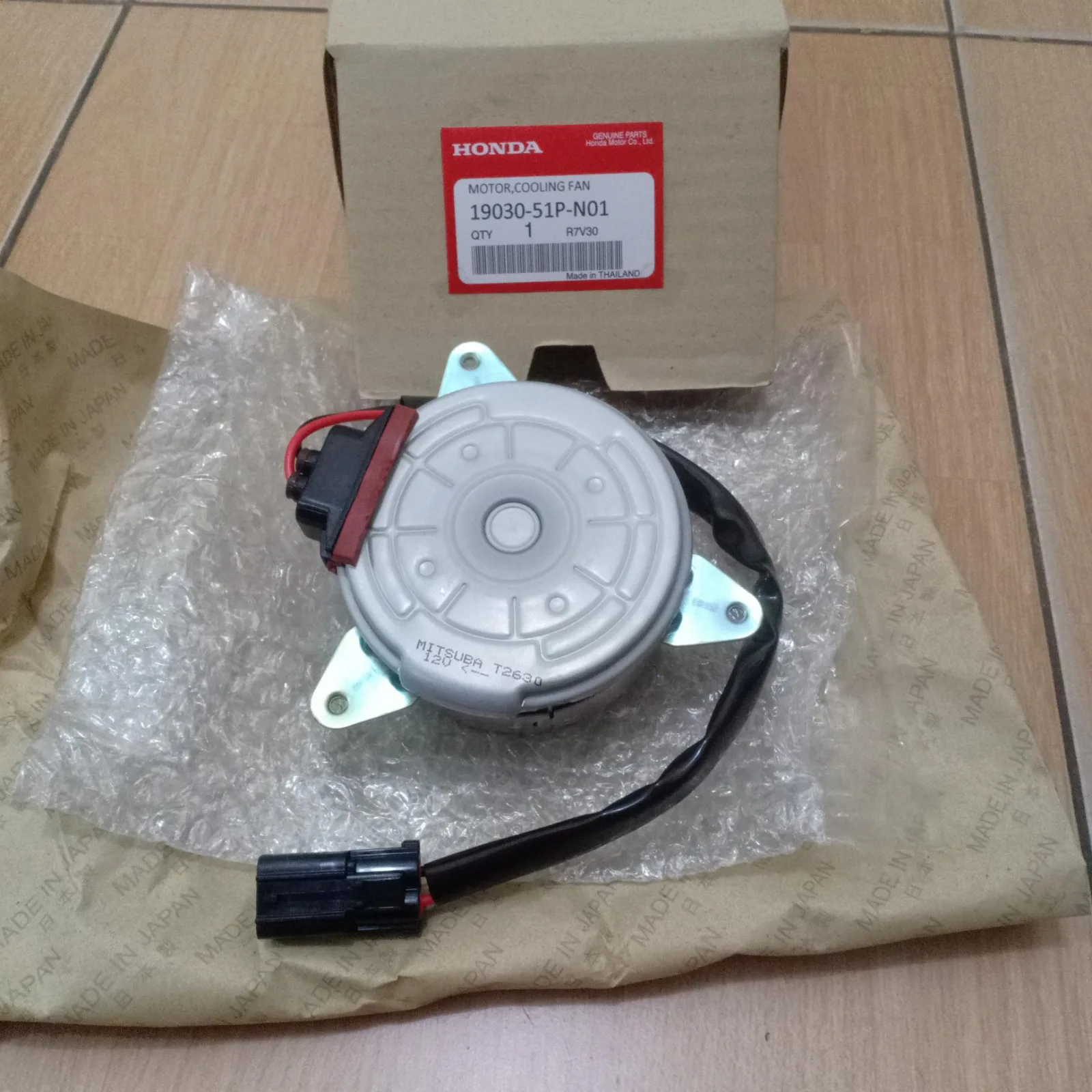 Motor Fan Radiator HRV 2015-2021 Original
