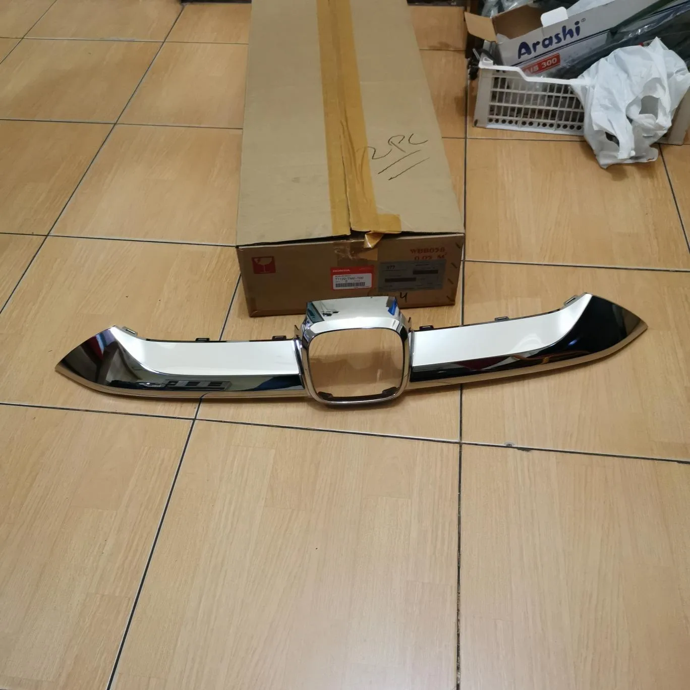 Grill Chrome Depan CRV Turbo 2018-2021up Original
