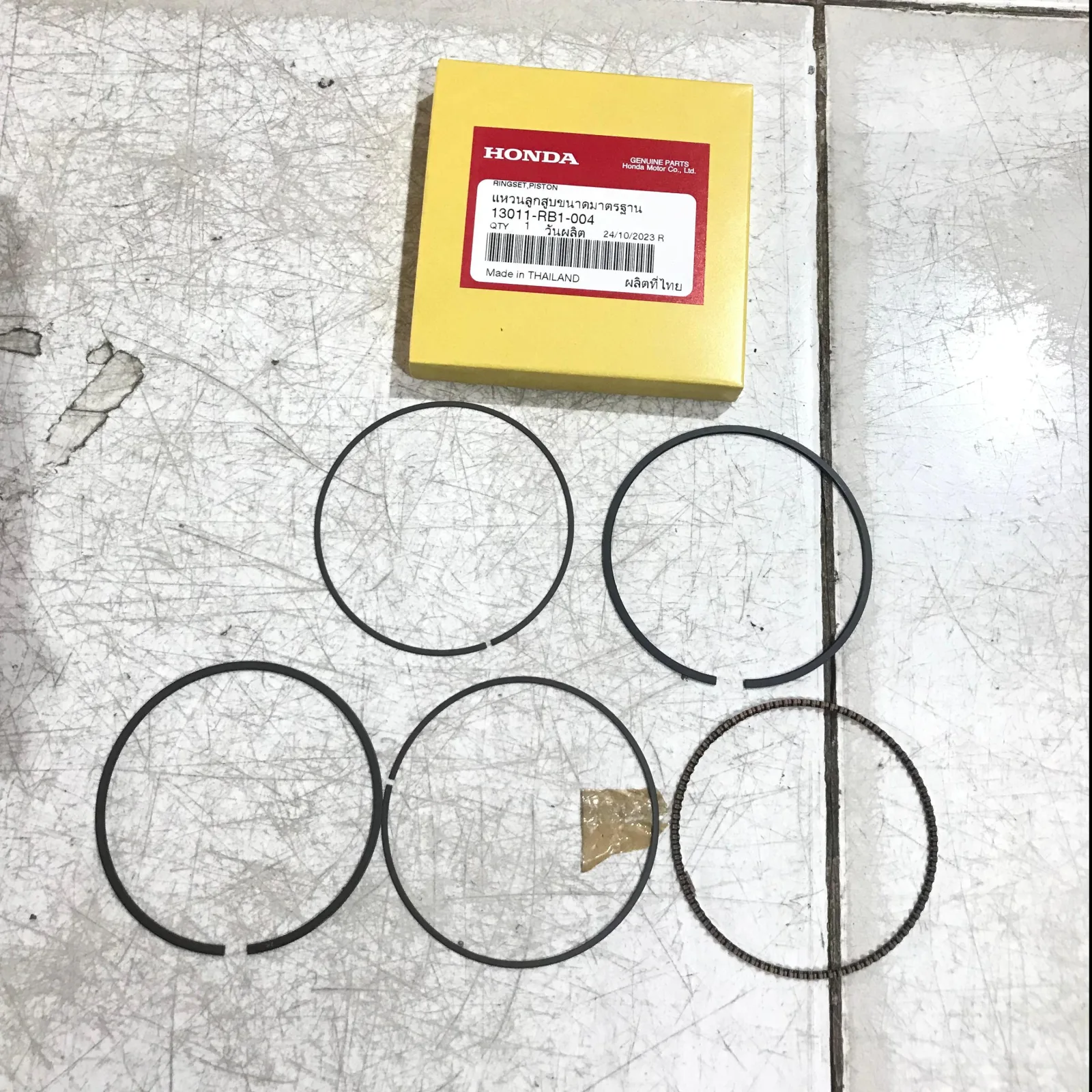 Ring Piston Honda FREED JAZZ CITY 2009-2015 Original