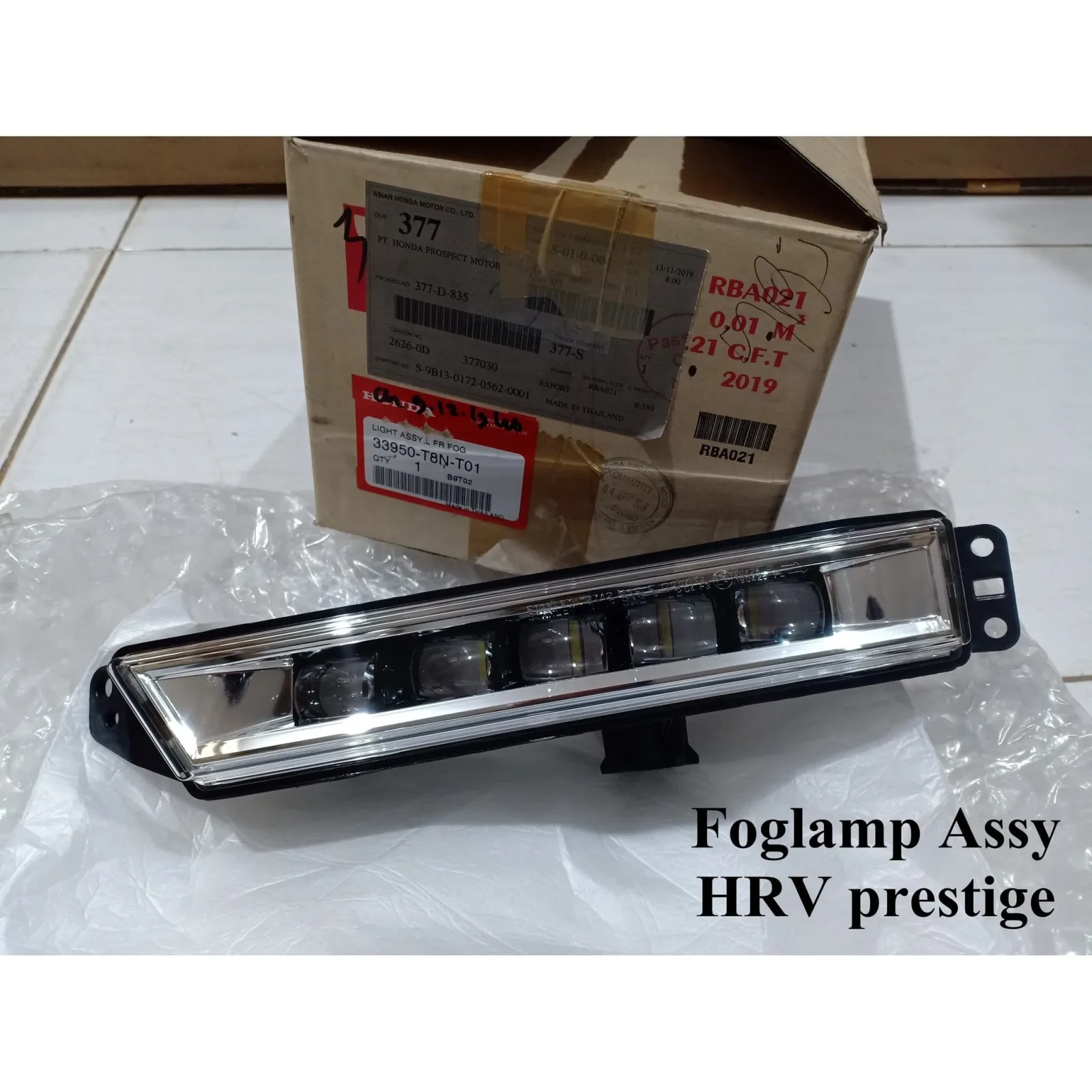Foglamp Assy HRV PRESTIGE 2019-2020 Genuine!!