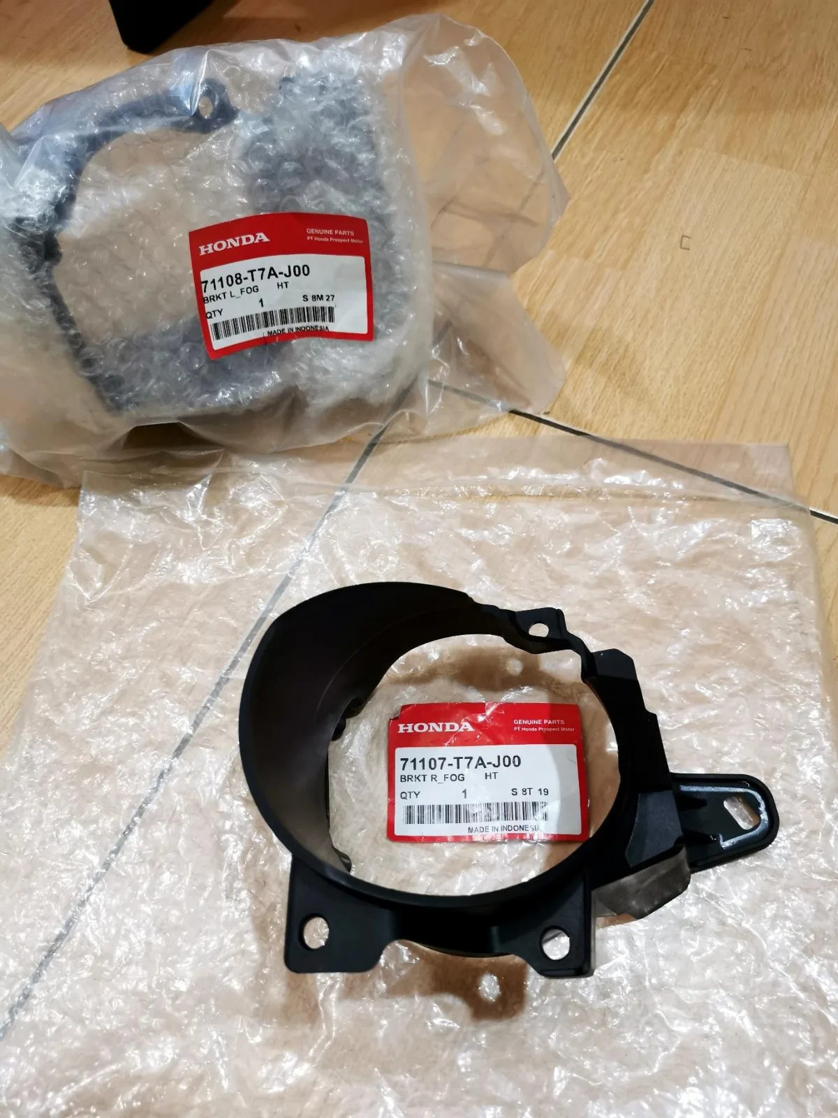 Breket Foglamp Bulat Honda HRV Facelift 2019+ Original