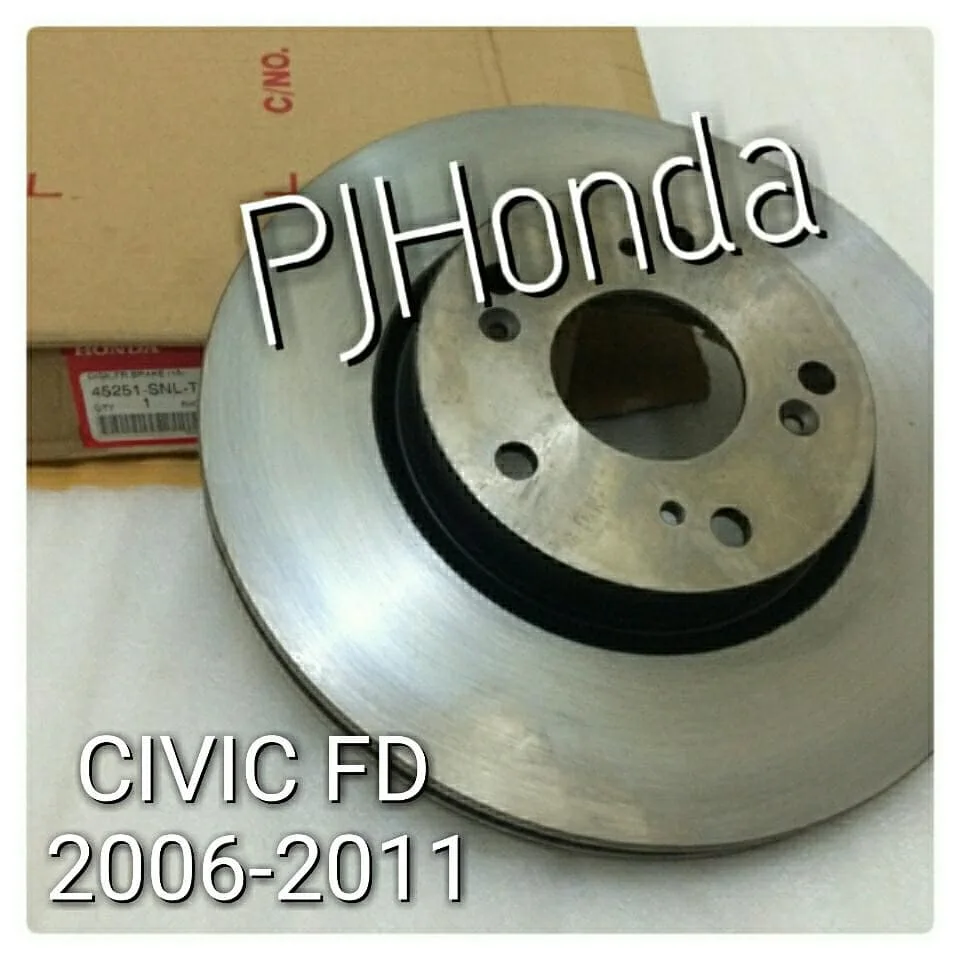 Disk Break / Piringan Rem Depan Honda Civic FD 2006-2011 Genuine!!