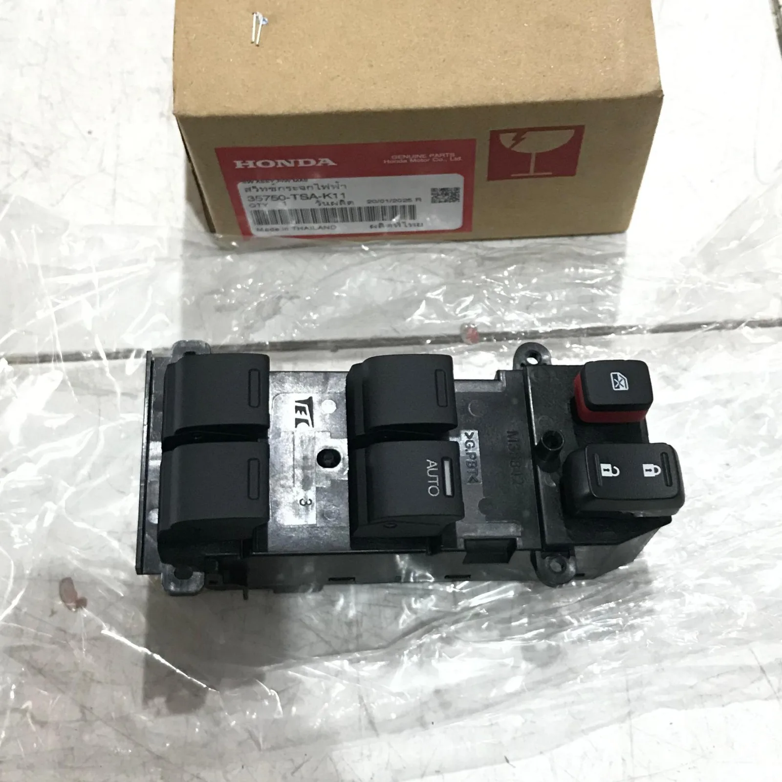 Switch Power Window Kaca BRV 2015 2016 2017 2018 2019 Original