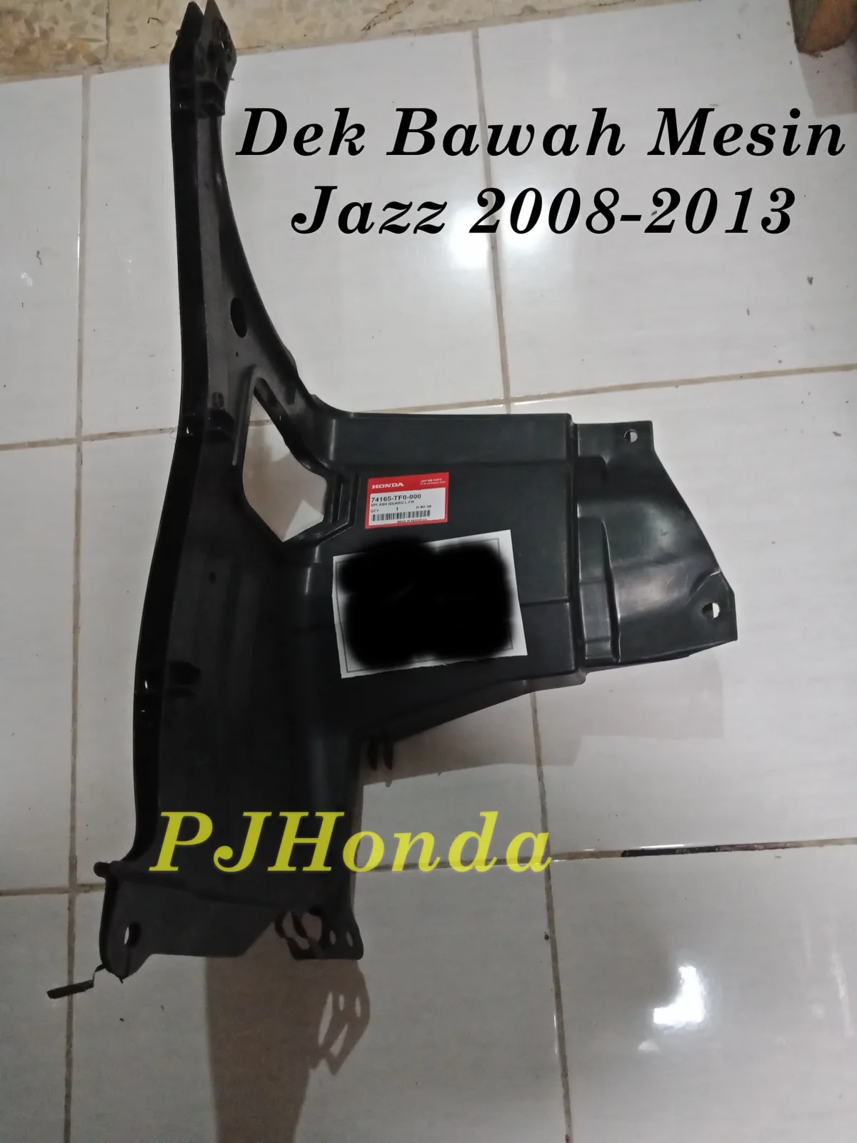 Cover PLASTIK Bawah Mesin Jazz GE8 2008-2013 Original