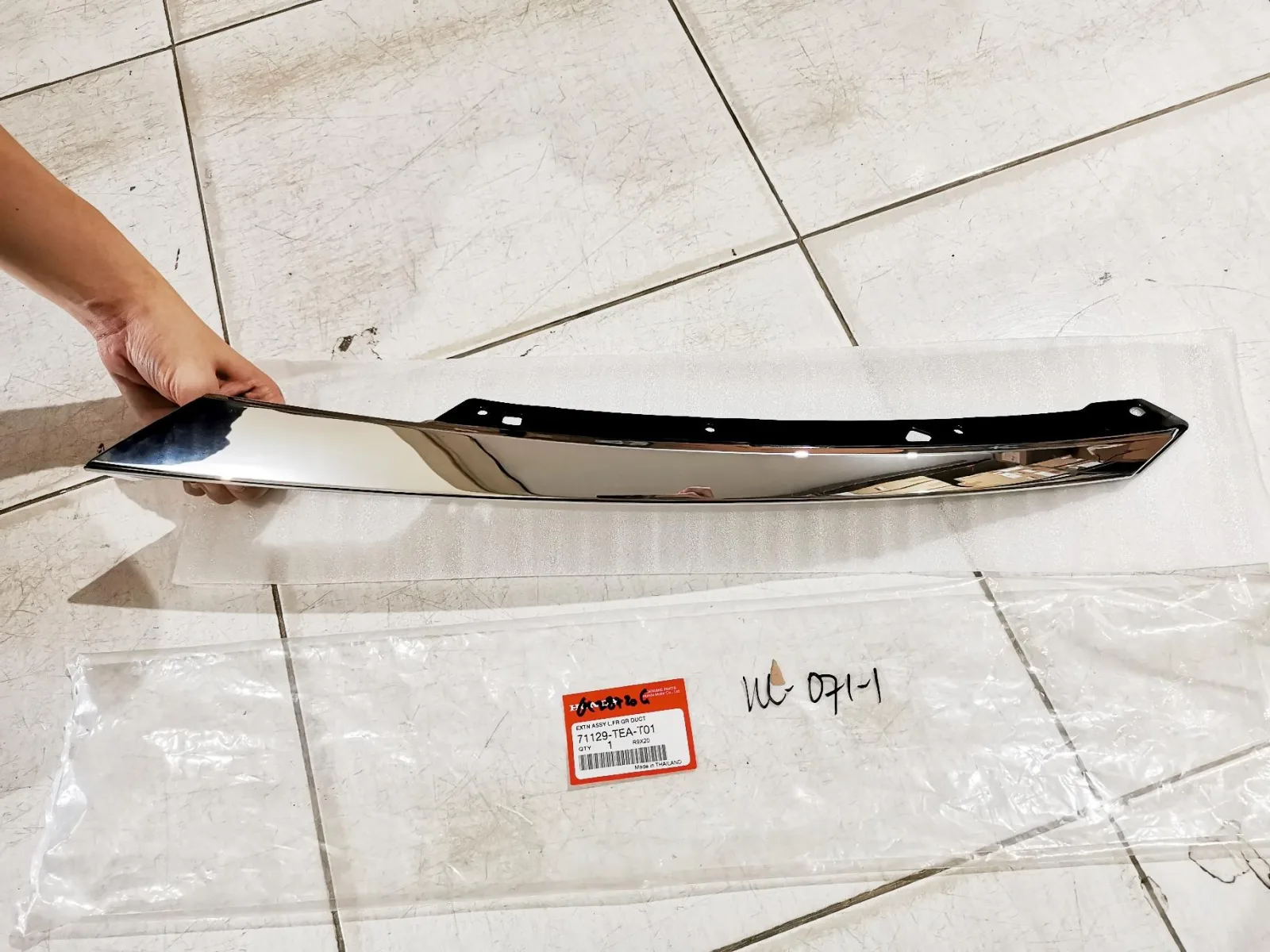 List Chrome Headlamp Civic Turbo 2018-2020 Original
